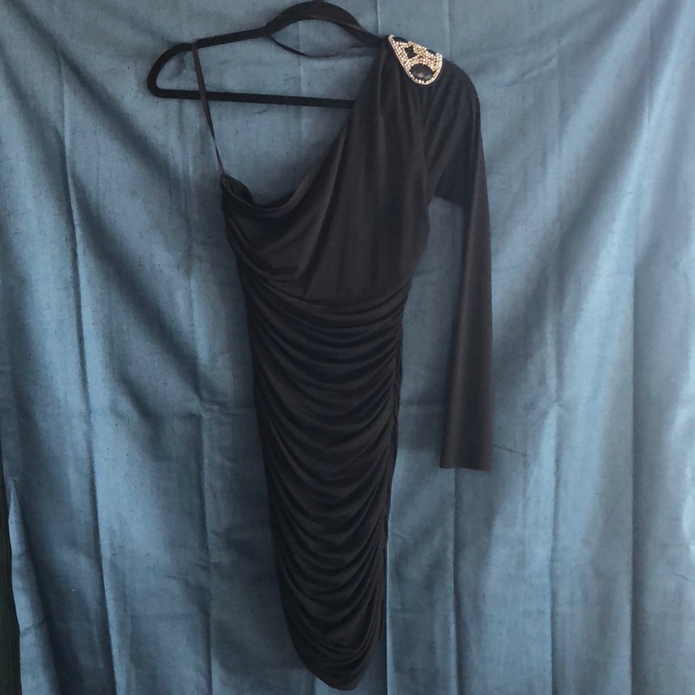 Off the Shoulder Evening Cocktail Dress